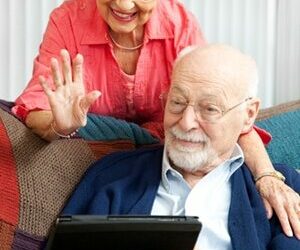 Eldercare community improves quality of life through “virtual visits”