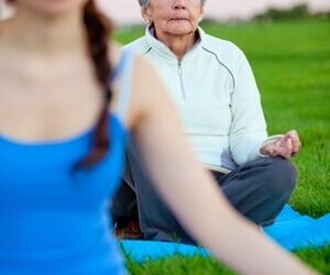 Yoga is great exercise for aging-in-place